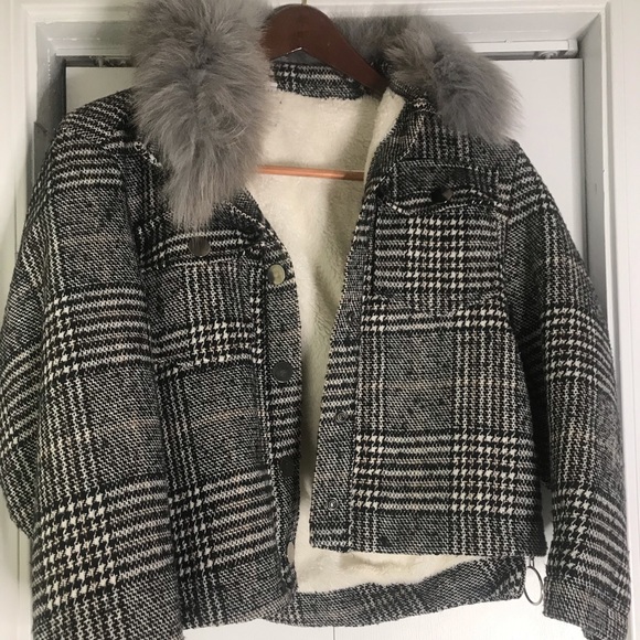 Jackets & Coats | Kloset Envy Black And Grey Coat | Poshmark